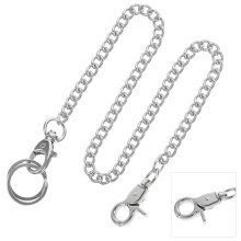 corrente de bolso com corrente suspensa, decoração para roupas