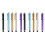 10pcs stylus pens with replaceable fiber tips for touch screen 10
