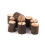 24Pcs Coffee Wood Number Clips Multi-Use Note Holders for Events 6