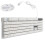 Wired Backlight Mechanical Feel Keyboard Gaming (Weiß) 9