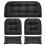 Cuscini per Sedia Wicker MAGIC ELEPHANT, Set di 5, 1 per Loveseat, 2 a U e 2 Lunghi, Impermeabili 1