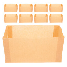 50 unid. forros descartáveis antiaderentes para forma de pão em papel