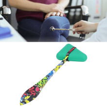 Percussion Reflex Hammer, Multi-Functional Neurological Diagnostic, Green
