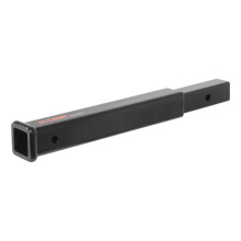 CURT 45796 18-Inch Trailer Hitch Extension for 2-Inch Receiver, 3,500 lbs, Black