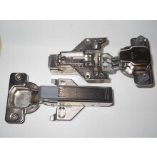 2 Blum 120 Grad Face Frame Clip On Hængsel med Soft Close Adaptere & Plader-Fuldt dække