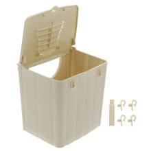 Parrot Breeding Nest Box for Bird Cage Mounted Plastic Cockatiel