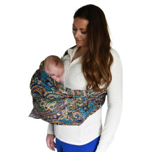 Fular Ergonomico Lite-on-Shoulder para Bebé, 100% Algodón, Portabebés Ajustable