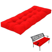 Binnen/buiten Bankkussen Katoenen Tuinmeubilair Loveseat Kussen, Patio Wicker Zitting Kussens voor Lounger