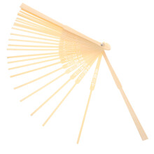 cadre de fabrication d'éventail bricolage portable pliable vide