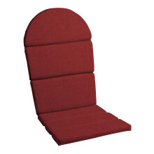 Arden Outdoor Foam Adirondack Cushion, 21.5 x 19, Water Repellent, Fade Resistant, Ruby Red