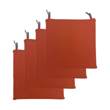 Goodgoods 18.5x18.5 inch Tuinstoel Kussen 4/Set Veerkrachtig Schuim Waterafstotend Vlekbestendig UV-Bestendig