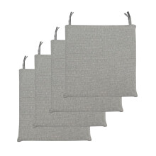 Goodgoods 18.5x18.5 inch Tuinstoel Kussen 4/Pack Veerkrachtig Schuim Waterafstotend Vlekbestendig UV-bestendig