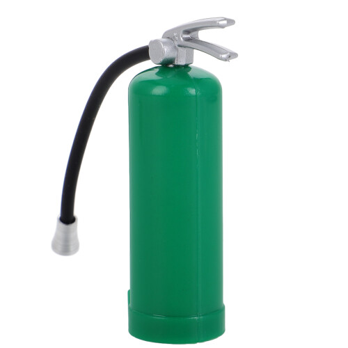 3Pcs Green Miniature Fire Extinguisher Decor Durable Plastic Artistry 2