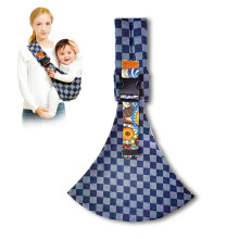 Portabebés tipo bandolera para recién nacidos a toddlers, diseño ajustable con soporte de cadera