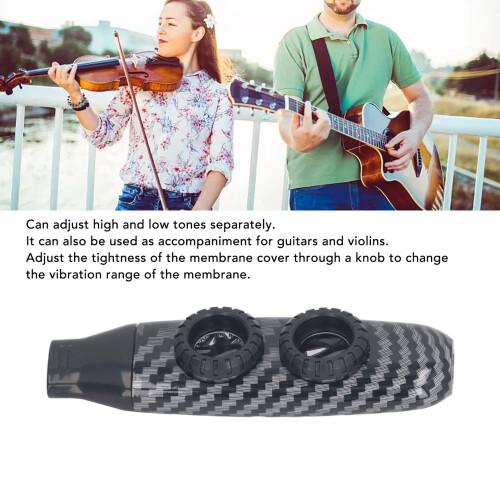 Kazoo Flute Dual Hole Adjustable Strip Pattern 2