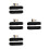 4Pcs Black Front Fork Mudguard Covers for Motorcycle Suspension Guard 8