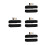 4Pcs Black Front Fork Mudguard Covers for Motorcycle Suspension Guard 9