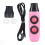 Kazoo Flute Dual Hole, Adjustable Diaphragm Pink 2