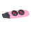 Kazoo Flute Dual Hole, Adjustable Diaphragm Pink 12