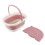 CollapsibleFootBathBasin Cap:N/A 39x30x17cm Pink 3