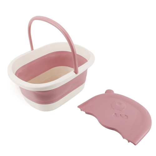 CollapsibleFootBathBasin Cap:N/A 39x30x17cm Pink 2