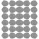 150Pcs Durable Plastic Coins Grey for Magic Tricks and Stage Props 2