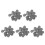 150Pcs Durable Plastic Coins Grey for Magic Tricks and Stage Props 6
