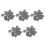 150Pcs Durable Plastic Coins Grey for Magic Tricks and Stage Props 8