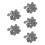 150Pcs Durable Plastic Coins Grey for Magic Tricks and Stage Props 9