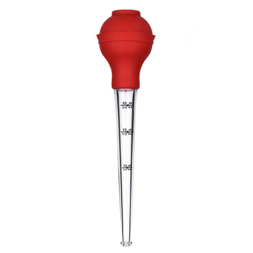 Kitchen Oil Dropper, Turchbrädstång, Silikon, Kryddpump