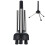 Black Portable Foldable Clarinet Stand Instrument Tripod Holder 1