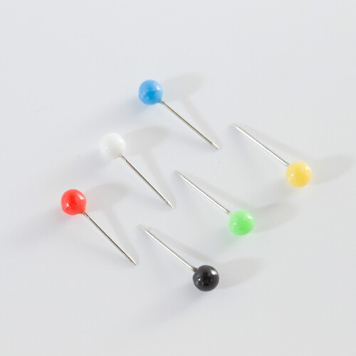600 Pcs Map Head Pin Pushpins For Maps Drawing Office Travel 2