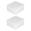 20Pièces Boîtes Slim Blanches Cd Dvd Organisateur Usage 1