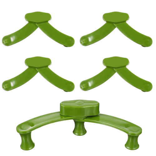 5Stk Bieger Pflanze Fixierclip Kunststoff Grün Garten