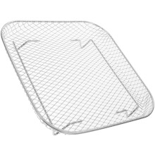 Stainless Steel Air Fryer Rack Square Bbq Cooking Tray