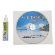 1Set Home Cd Player Cleaner Kit Blue Pc PP Disc Brush Equipment