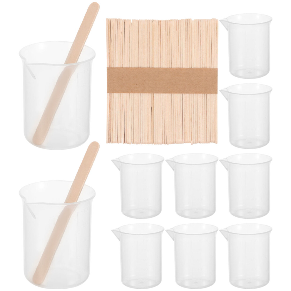 Inoomp Epoxy Resin Mixing Cup And Stirring Stick Jewelry Making Set