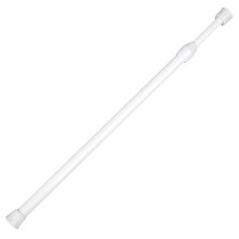 Heavy Duty White Tension Curtain Rod Telescoping for Home Use