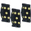 Gripper Spikes Shoes Tpe 3 Pairs Black 1