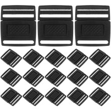 100Pièces Boucles Clips Plastique Pour Ceintures Sangles