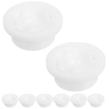8Pcs White Plastic Oil Drum Caps Barrel Seal Caps Durable Water Plug