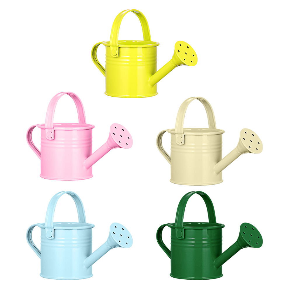 Photos - Other Toys 5Pcs Kids Watering Can Iron Gardening Pots Assorted Colors Durable