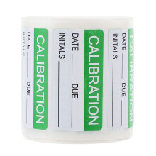 300Pcs Green Self-Adhesive Calibration Stickers Writable DIY Labels