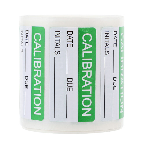 300Pcs Green Self-Adhesive Calibration Stickers Writable DIY Labels