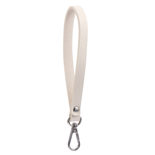 1Pc White PU Handbag Strap Durable Wrist Strap Replacement for Women