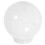 globe lamp shade fixture ball post mount light 1