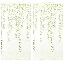 Living Room Window Tulle Curtain For Light Filtering 1set