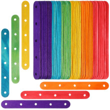 100pcs Jumbo Lolly Sticks Sticks For Crafts Food Diy Dessert Decor Wood Craft