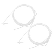 2 Pcs Foam Hose Extension Tube Caulking Applicator Finishing Tool