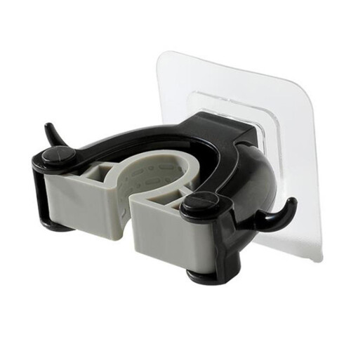 Adhesive Mop Broom Organiser Black